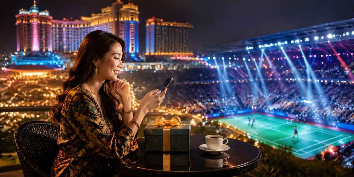 Log masuk akaun 500rr melalui telefon mudah alih di Genting Highlands